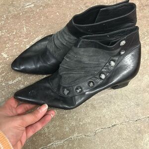 Peter fox vintage leather booties